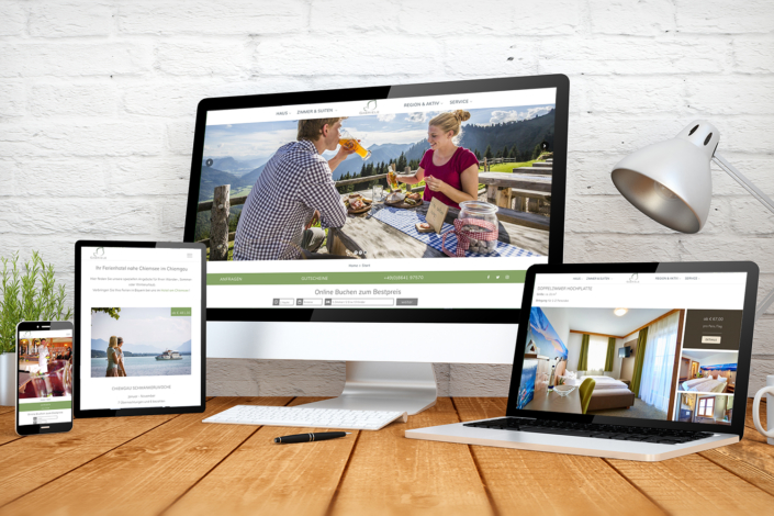 cool website responsive digital agency screen multidevices Webseite Hotel Gabriele